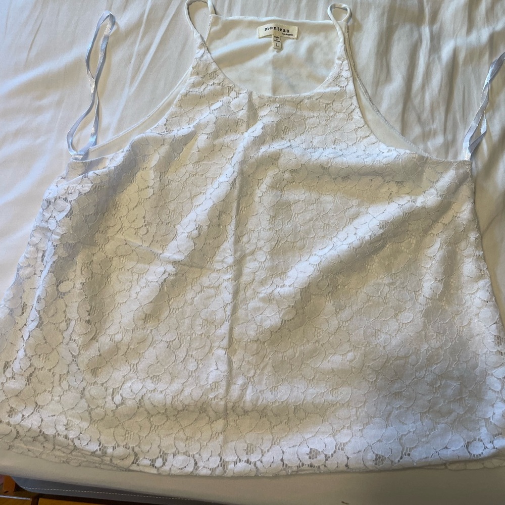 Lace tank